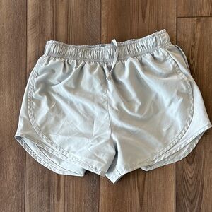 Nike Women's Athletic Light Gray Shorts
